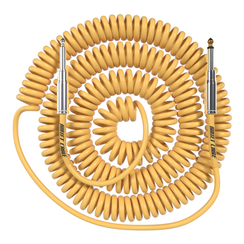 Bullet Cable 30′ Silent Gold Coil Cable