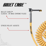 Bullet Cable 15′ Classic Gold Coil Cable